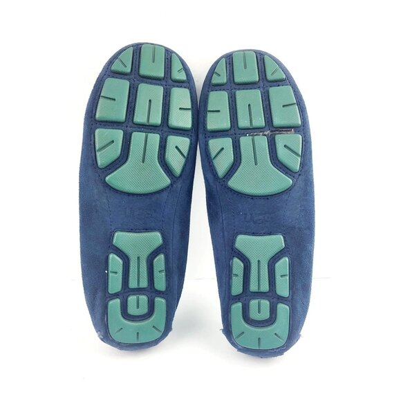 UGG Womens Blue Suede Slippers  -‎ Size 7.5 - Picture 8 of 8